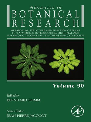 cover image of Metabolism, Structure and Function of Plant Tetrapyrroles